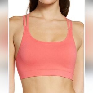 P'tula Coral Strappy Twisted Sports Bra Medium
